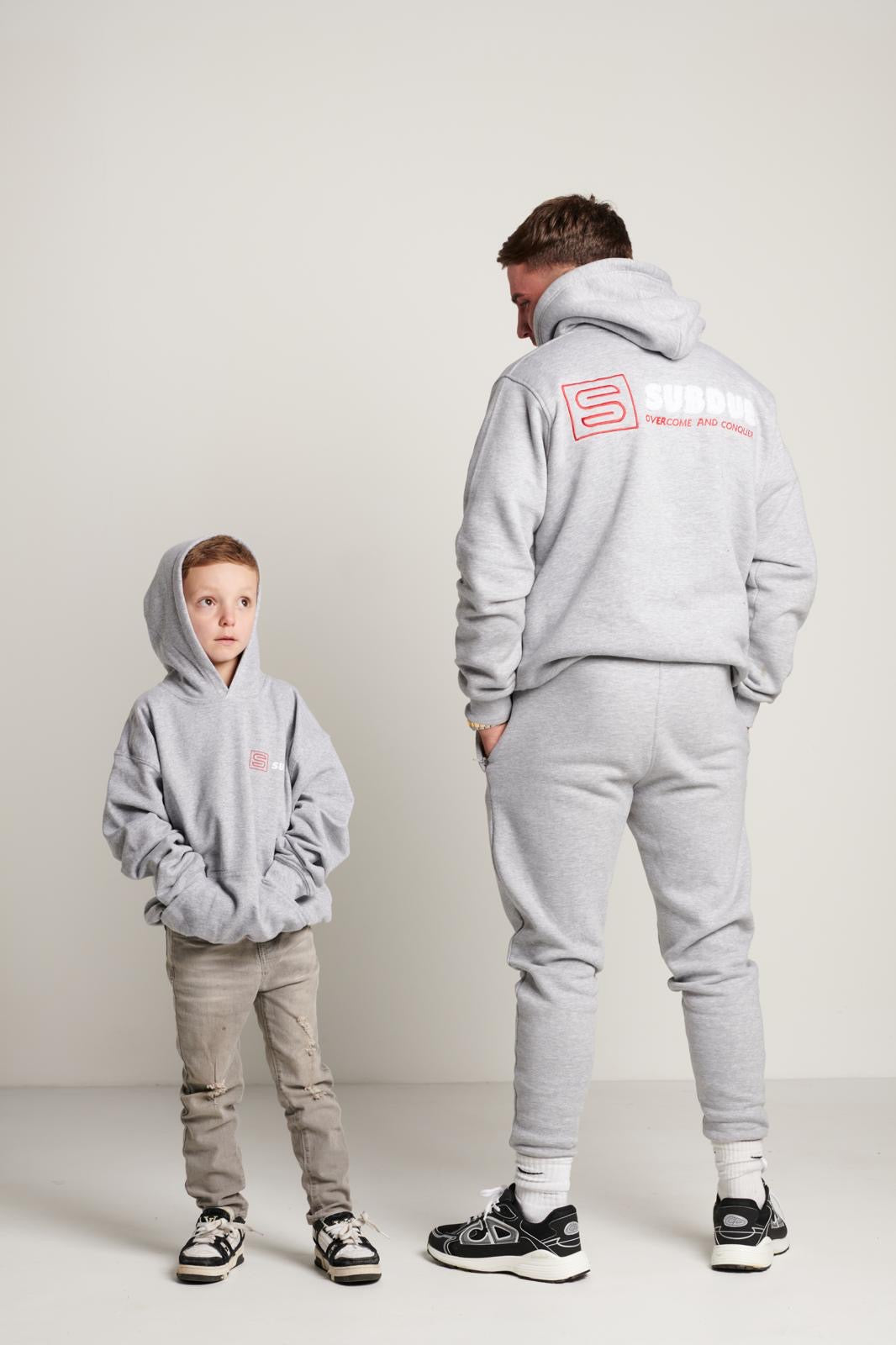 Subdue Sports Grey Full Tracksuit